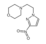 4-[2-(3-nitropyrazol-1-yl)ethyl]morpholine Structure