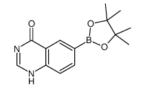 6-(4,4,5,5-tetramethyl-1,3,2-dioxaborolan-2-yl)quinazolin-4-ol structure