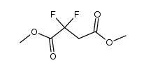 dimethyl ester of 2,2-difluorobutanedioic acid Structure