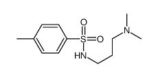 N-[3-(Dimethylamino)propyl]-4-methylbenzene-1-sulfonamide Structure