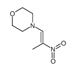 4-(2-nitroprop-1-enyl)morpholine结构式