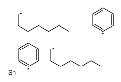 diheptyl(diphenyl)stannane结构式