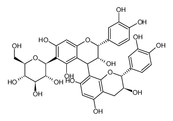 procyanidin B-1 6-C-β-D-glucopyranoside结构式