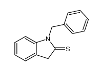 1-benzylindoline-2-thione Structure