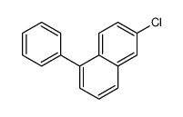 6-chloro-1-phenylnaphthalene structure