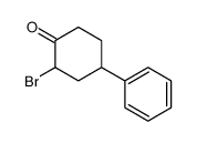 2-BROMO-4-PHENYLCYCLOHEXANONE structure