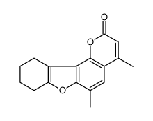 tetrahydrobenzo-4,6-dimethylangelicin Structure