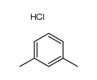 1,3-dimethyl-benzene, compound with hydrogen chloride Structure