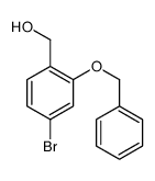 [2-(Benzyloxy)-4-bromophenyl]Methanol结构式