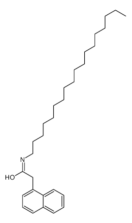 2-naphthalen-1-yl-N-octadecylacetamide结构式