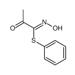 phenyl (1Z)-N-hydroxy-2-oxopropanimidothioate结构式