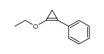 1-ethoxy-2-phenylcyclopropene结构式