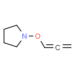 Pyrrolidine, 1-(1,2-propadienyloxy)- (9CI)结构式