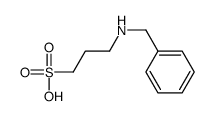 3-(benzylamino)propane-1-sulfonic acid Structure