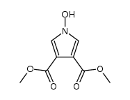 dimethyl 1-hydroxy-3,4-pyrroledicarboxylate Structure