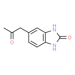 2H-Benzimidazol-2-one,1,3-dihydro-5-(2-oxopropyl)-(9CI) Structure