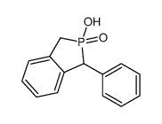 2-hydroxy-1-phenyl-1,3-dihydroisophosphindole 2-oxide结构式