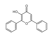 3-hydroxy-2,6-diphenylpyran-4-one结构式