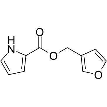 1H-吡咯-2-羧酸 3-呋喃基甲酯结构式