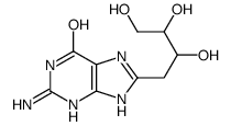 8-(2,3,4-trihydroxybutyl)guanine Structure