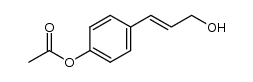 4-O-acetyl-p-coumaryl alcohol结构式
