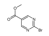 methyl 2-bromopyrimidine-5-carboxylate结构式