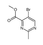 methyl 5-bromo-2-methylpyrimidine-4-carboxylate picture