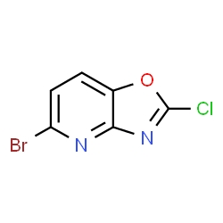 5-bromo-2-chlorooxazolo[4,5-b]pyridine structure