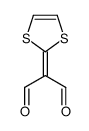 2-(1,3-dithiol-2-ylidene)propanedial Structure