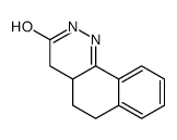 4,4a,5,6-tetrahydro-2H-benzo[h]cinnolin-3-one结构式