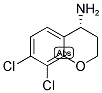 (R)-7,8-DICHLORO-CHROMAN-4-YLAMINE结构式