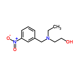 2-[Ethyl(3-nitrobenzyl)amino]ethanol structure