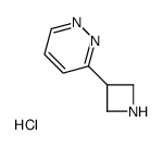 3-(azetidin-3-yl)pyridazine hydrochloride Structure