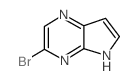 3-溴-5H-吡咯并[2,3-b]吡嗪结构式