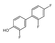 4-(2,4-difluorophenyl)-2-fluorophenol Structure