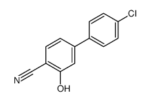 4-(4-chlorophenyl)-2-hydroxybenzonitrile Structure
