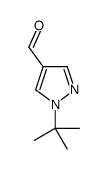 1-(TERT-BUTYL)-1H-PYRAZOLE-4-CARBALDEHYDE structure