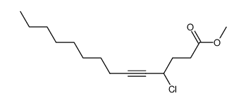 methyl 4-chlorotetradec-5-ynoate结构式