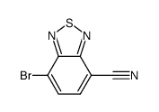 7-bromobenzo[c][1,2,5]thiadiazole-4-carbonitrile Structure
