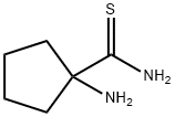 1-aminocyclopentane-1-carbothioamide Structure