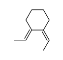 (E,Z)-1,2-bis(ethylidene)cyclohexane Structure
