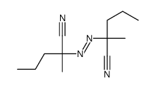 2-(2-cyanopentan-2-yldiazenyl)-2-methylpentanenitrile结构式