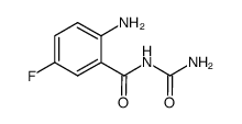 2-amino-N-carbamoyl-5-fluorobenzamide Structure