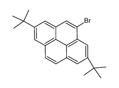 4-bromo-2,7-ditert-butylpyrene结构式