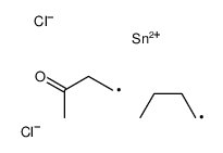 4-[butyl(dichloro)stannyl]butan-2-one结构式