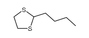 2-butyl-1,3-dithiolane Structure