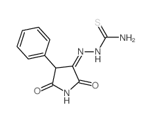 Hydrazinecarbothioamide,2-(2,5-dioxo-4-phenyl-3-pyrrolidinylidene)- picture