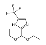 2-(diethoxymethyl)-5-(trifluoromethyl)-1H-imidazole Structure