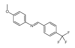 N-(4-methoxyphenyl)-1-[4-(trifluoromethyl)phenyl]methanimine Structure