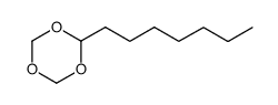 heptyl-[1,3,5]trioxane Structure